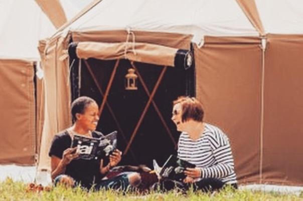 Festival Yurts Hay-On-Wye Hotel Kültér fotó