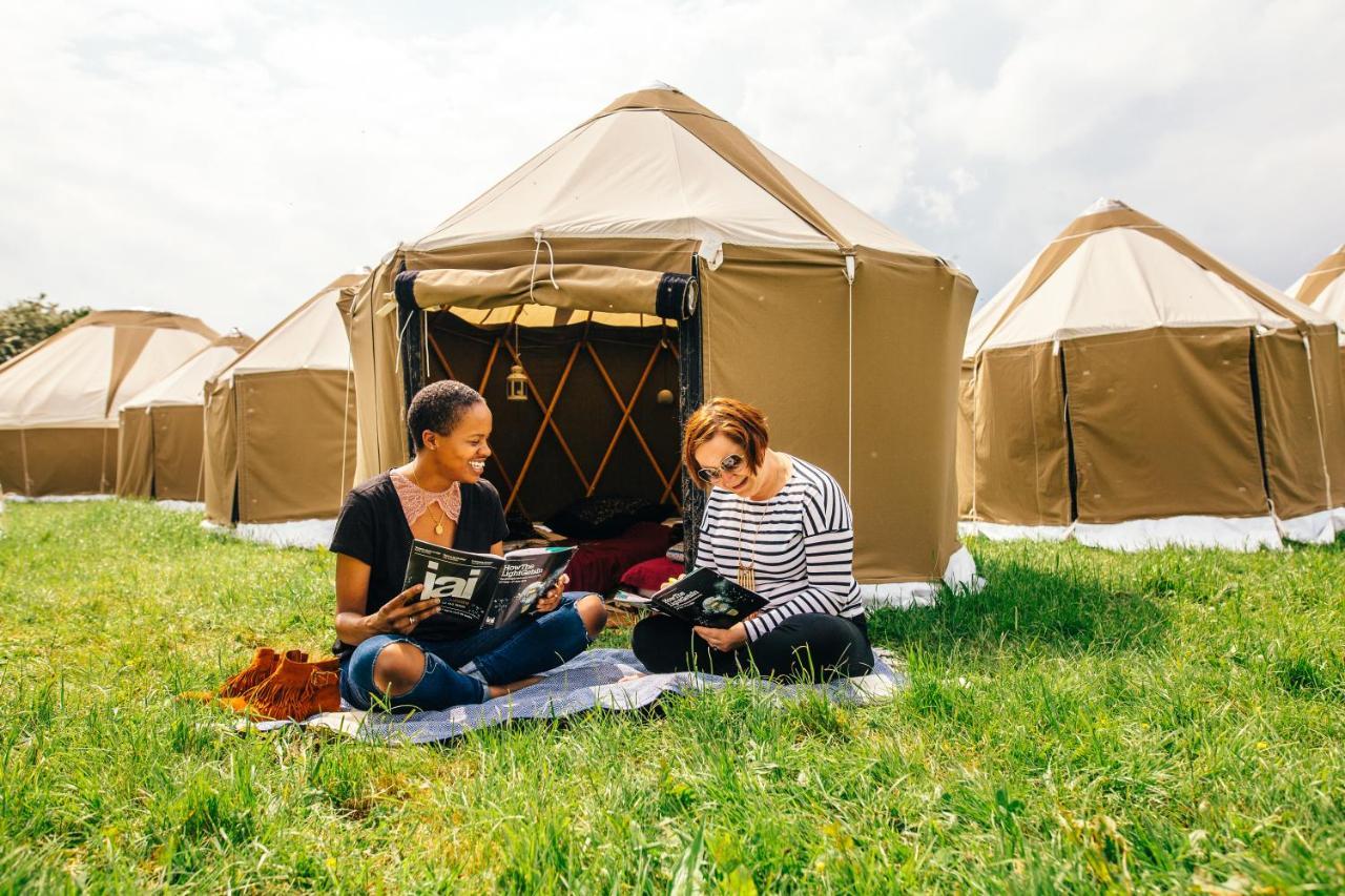 Festival Yurts Hay-On-Wye Hotel Kültér fotó