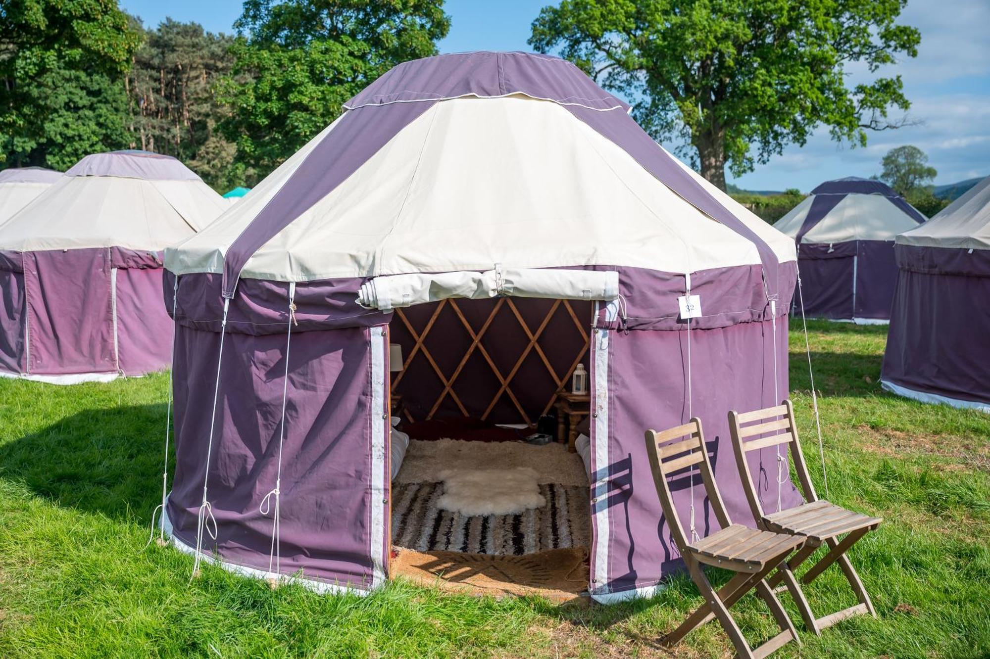 Festival Yurts Hay-On-Wye Hotel Kültér fotó