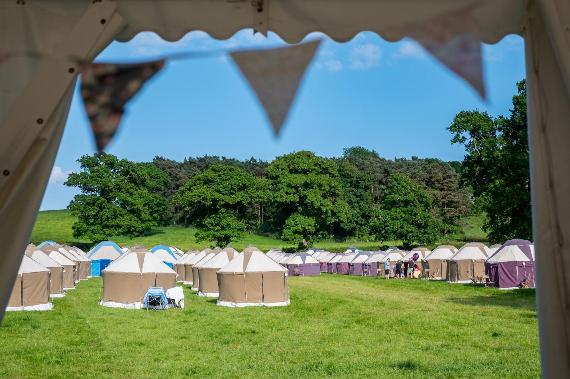Festival Yurts Hay-On-Wye Hotel Kültér fotó
