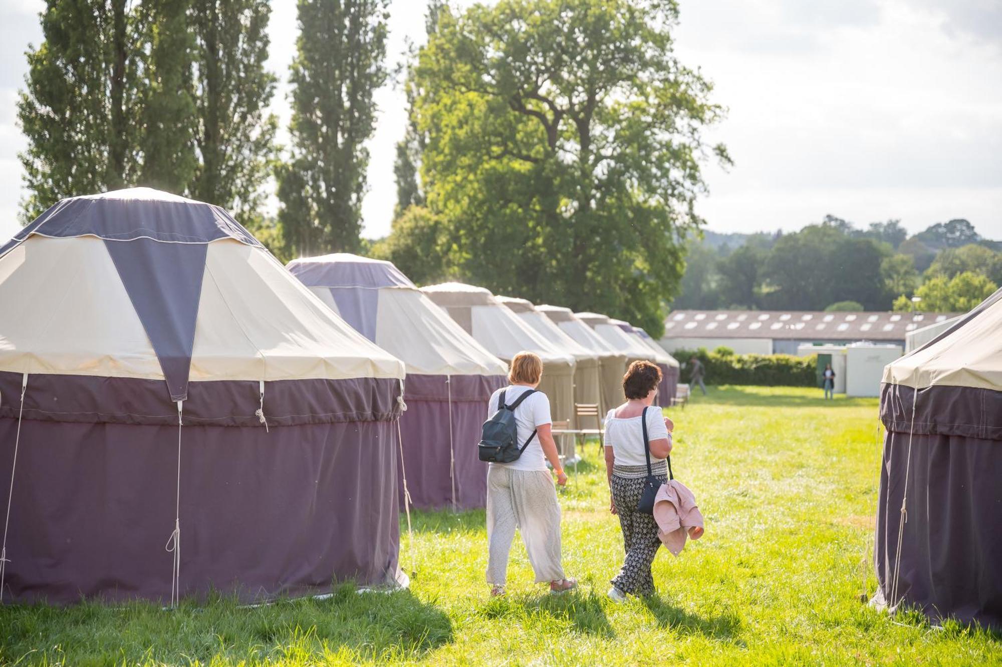 Festival Yurts Hay-On-Wye Hotel Kültér fotó