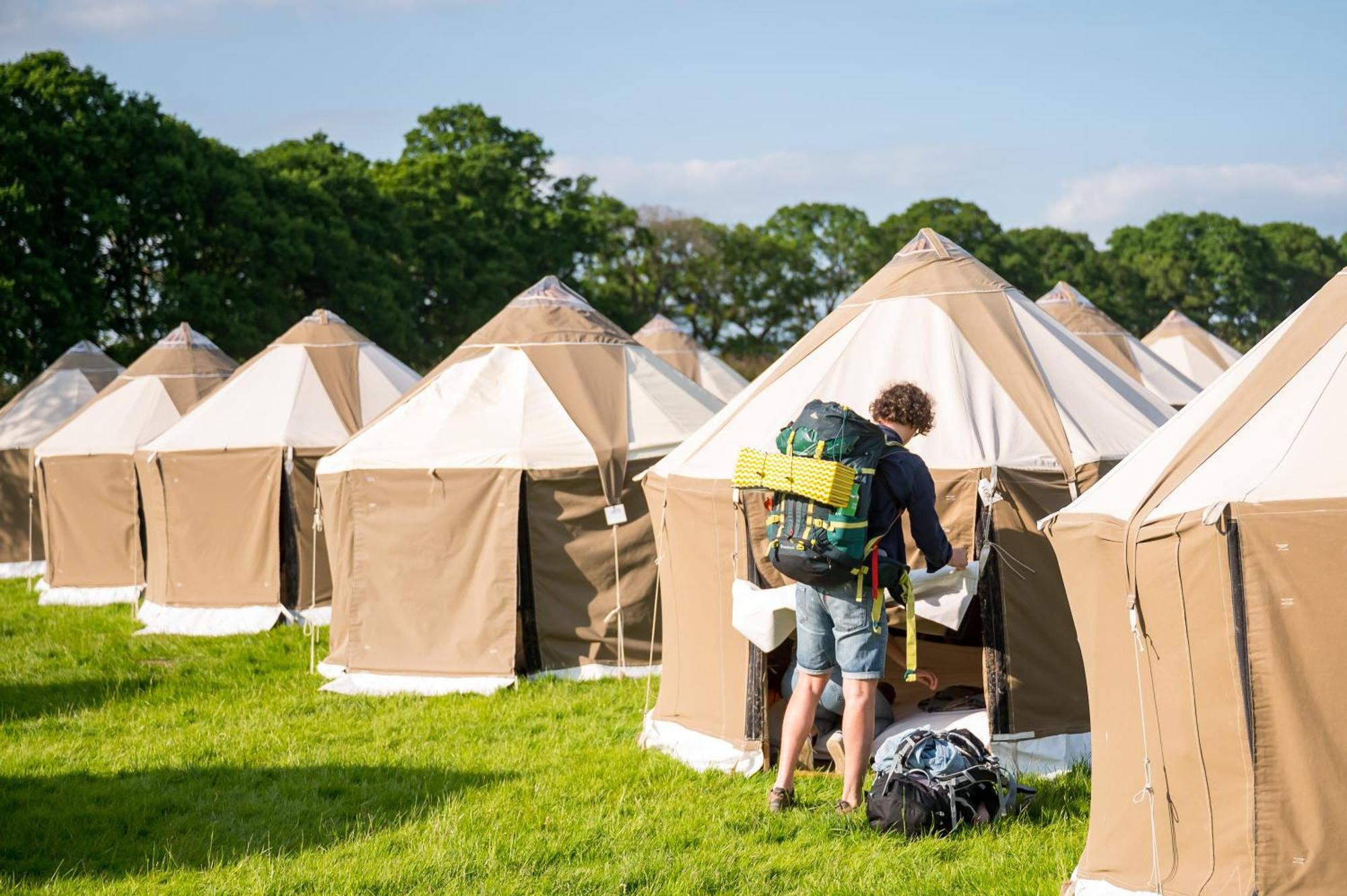 Festival Yurts Hay-On-Wye Hotel Kültér fotó