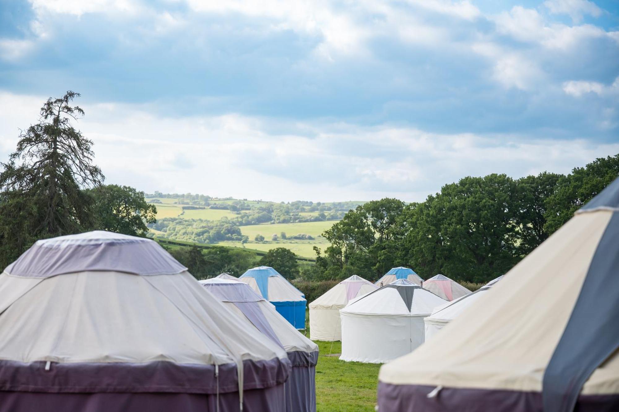 Festival Yurts Hay-On-Wye Hotel Kültér fotó