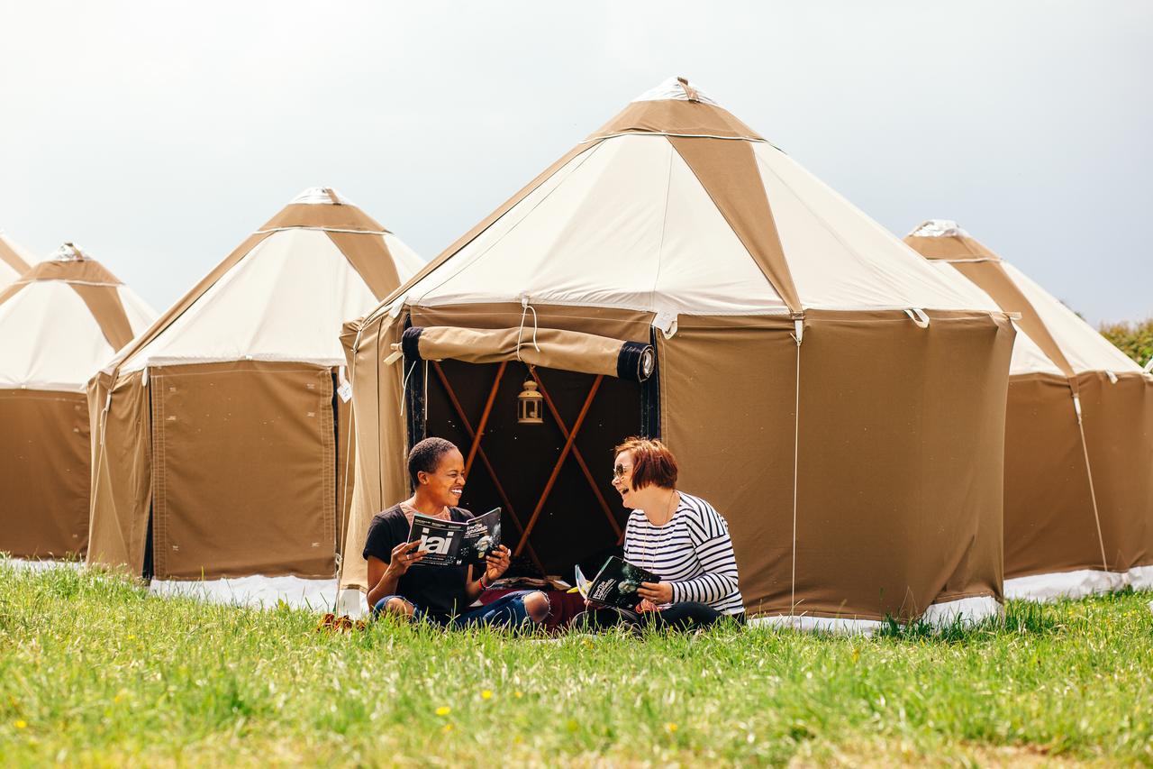 Festival Yurts Hay-On-Wye Hotel Kültér fotó